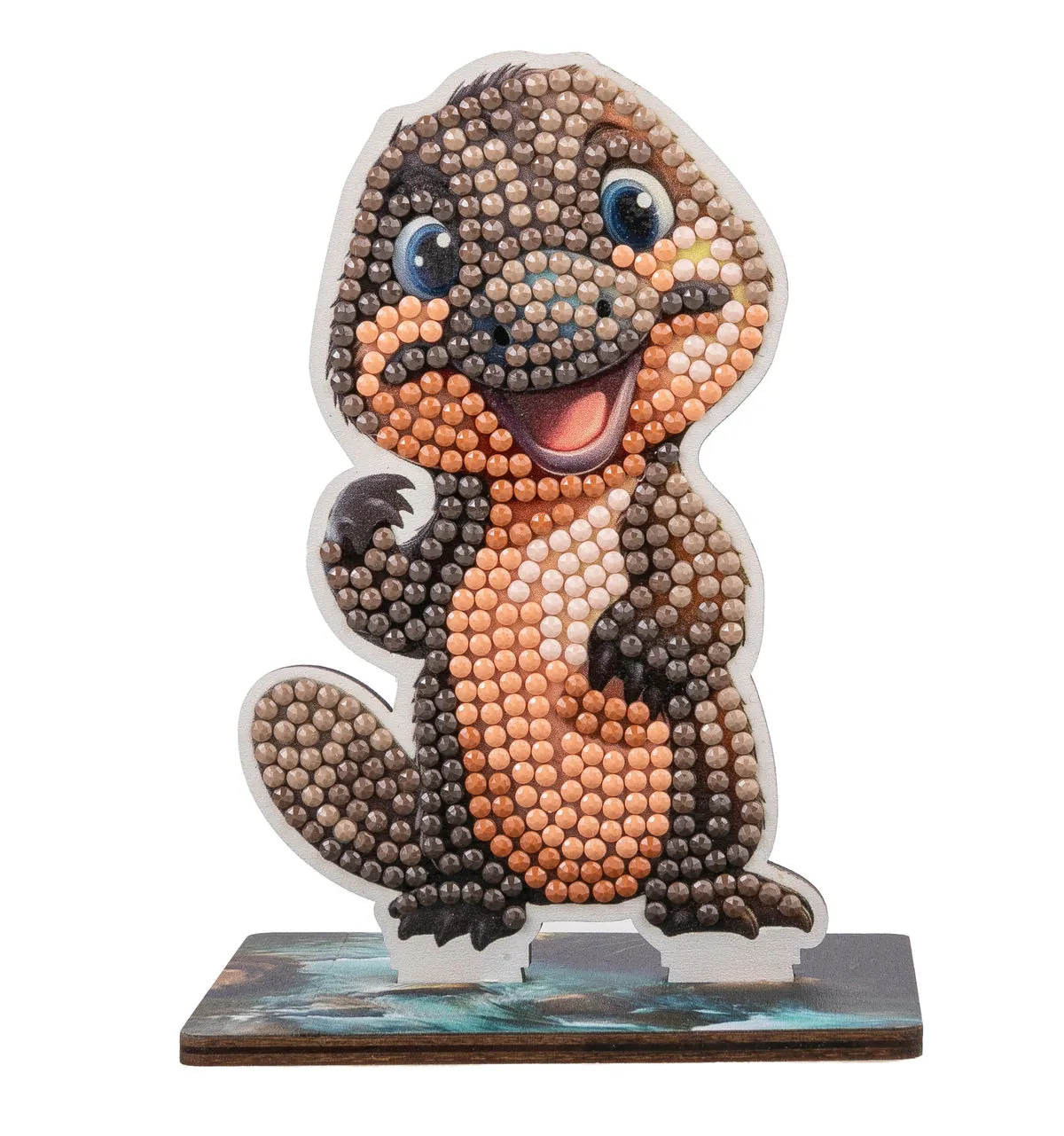 Craft Buddy Crystal Art Wildlife Buddies Platypus diamond painting figuur
