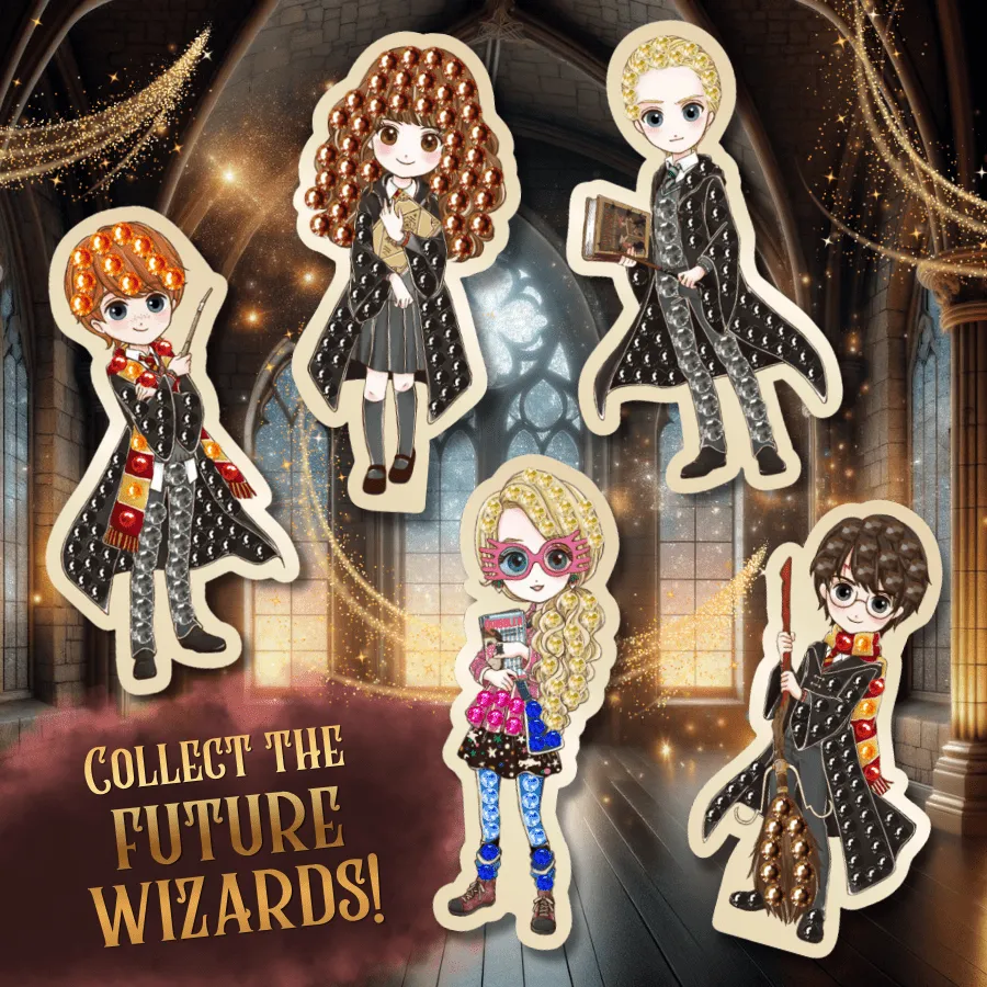 Craft Buddy Harry Potter Crystal Art pin badge blind bag