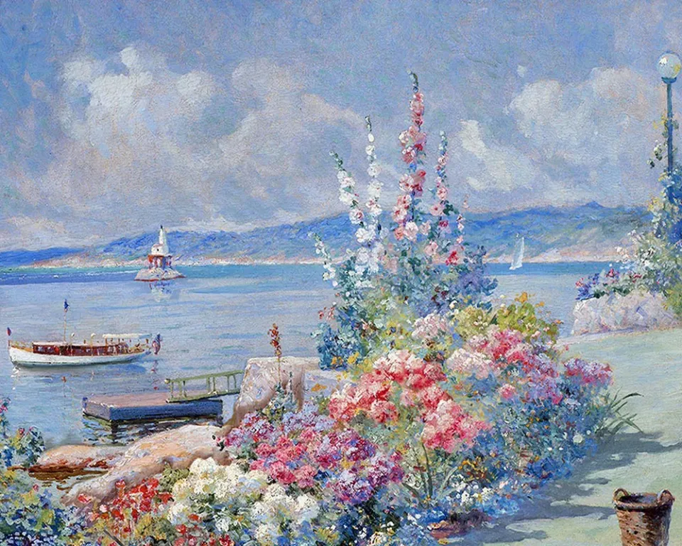 Figured'Art The Home Garden Gloucester schilderen op nummer 40x50 cm impressie