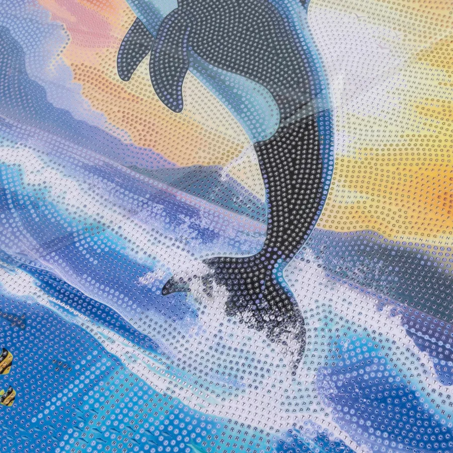 Craft Buddy Crystal Art Sunset Splash scroll 40x50cm orka