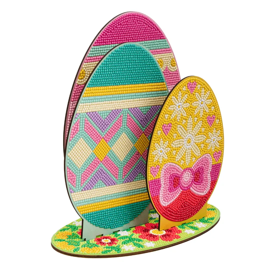 Craft Buddy Crystal Art Layered Eggs 3D decoratie Pasen