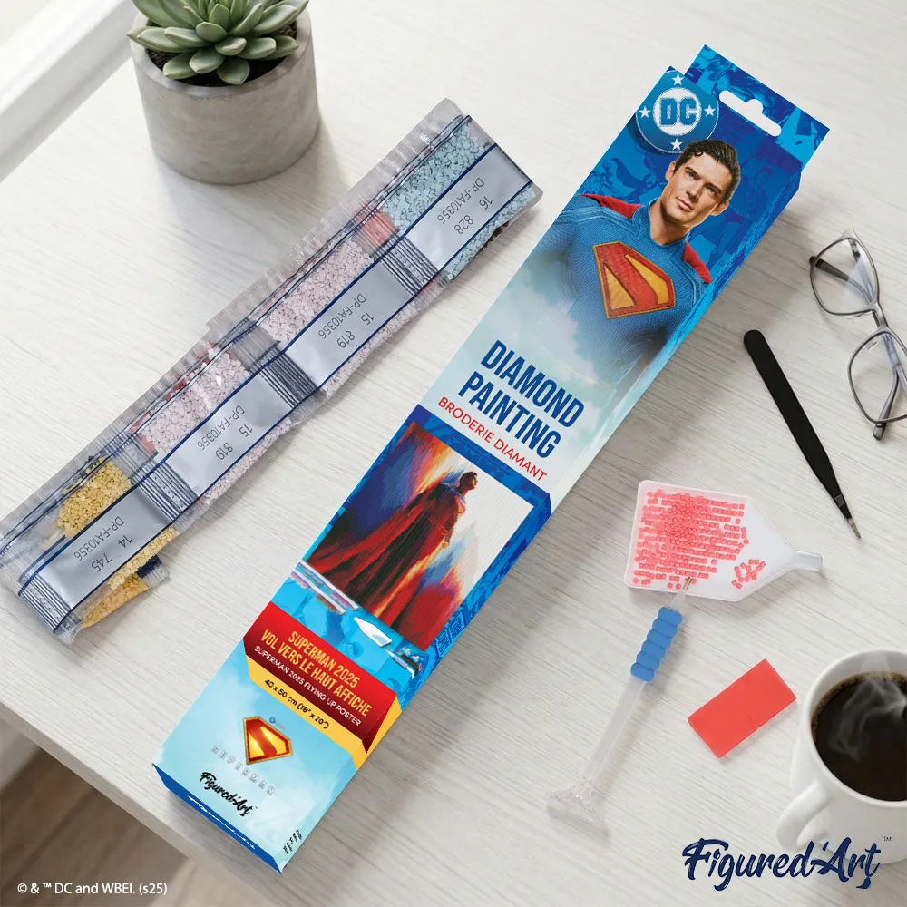 Figured'Art Superman 2025 Diamond Painting 40x50cm