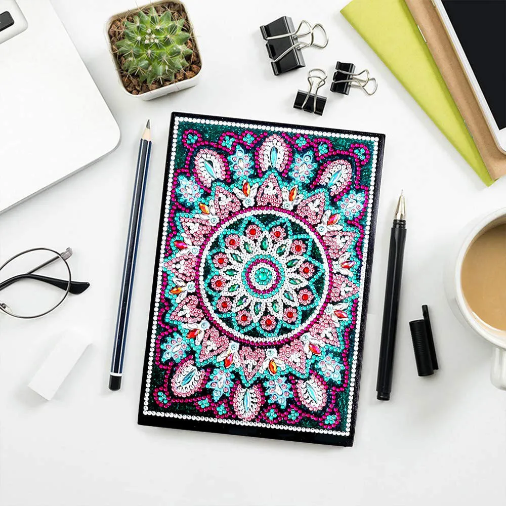 Figured'Art Mandala Diamond Painting Boekje A5 50 pagina's