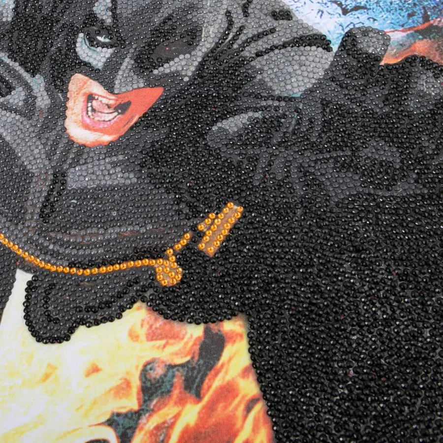 Craft Buddy Crystal Art Batman diamond painting scroll 40x50cm