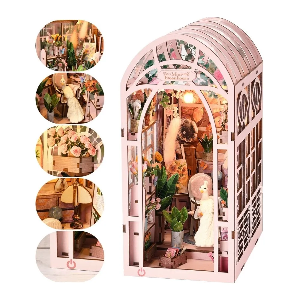 Figured'Art Mini Kas book nook bouwpakket 18x11 met led