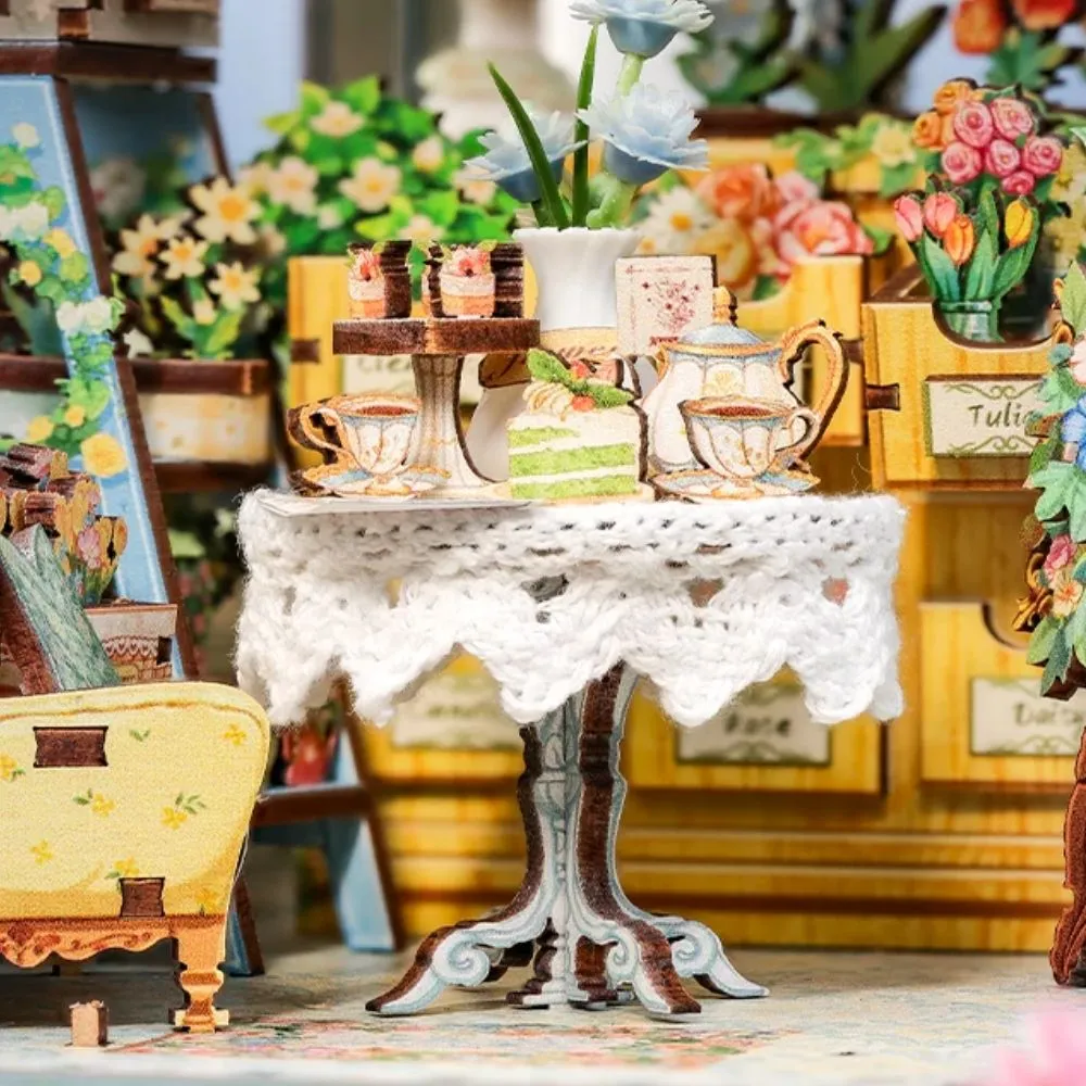 Figured'Art Windsor Bloemenhuis miniatuurhuisje bouwpakket
